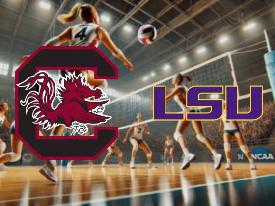 South Carolina Gamecocks at LSU Tigers Women's Volleyball